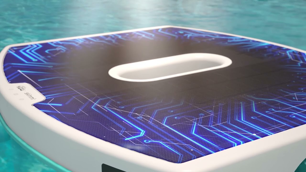 Dolphin Skimmi&trade; &ndash; Smart Solar Recharge for Endless Cleaning ☀️💦