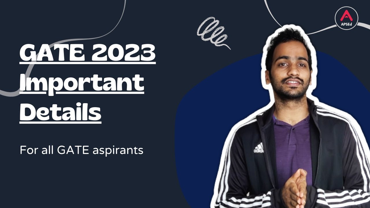 GATE 2023 IIT Kanpur - All Details | APSEd