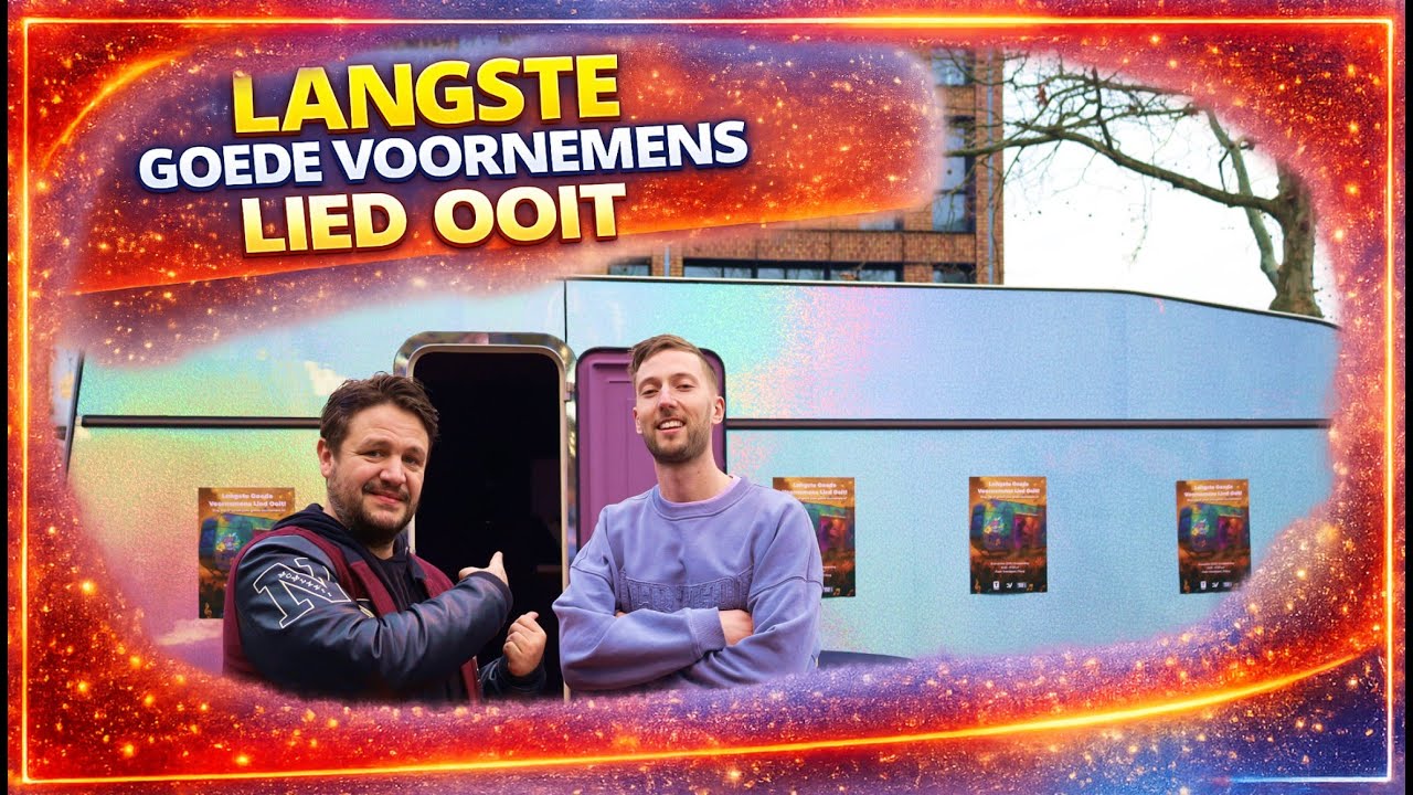 Tilburg maakt LANGSTE GOEDE VOORNEMENS LIED OOIT! 🎤