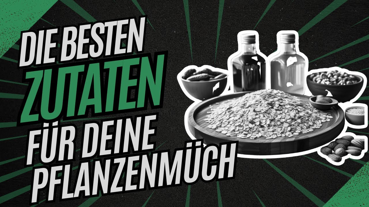 Die besten Zutaten für selbstgemachte Pflanzenmilch