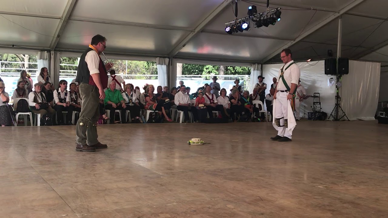 Ladies Pleasure jig (Bledington) - Tom from Canberra Morris Men, 2018-04-01