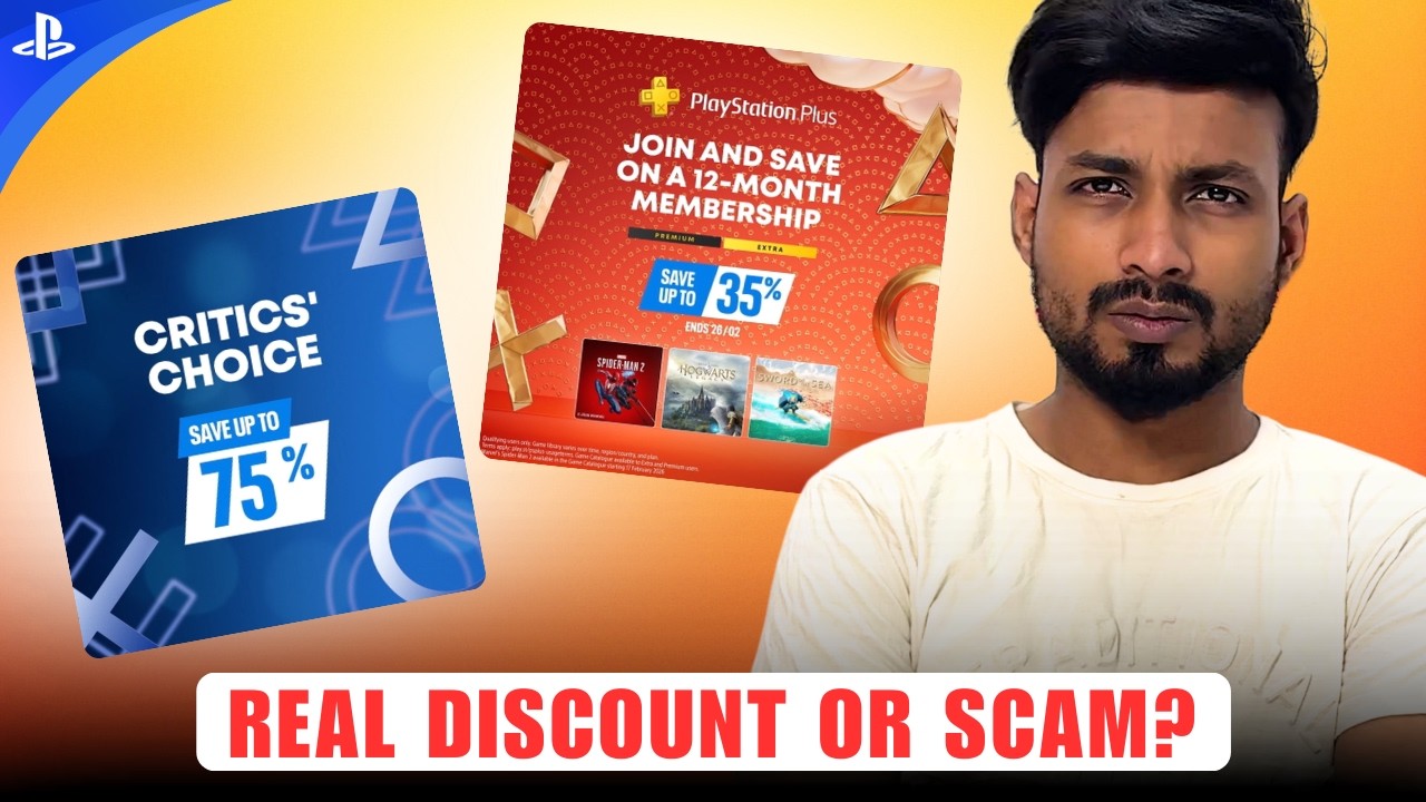 PlayStation PLUS Users Angry 😡 Discount Available… But Not for All