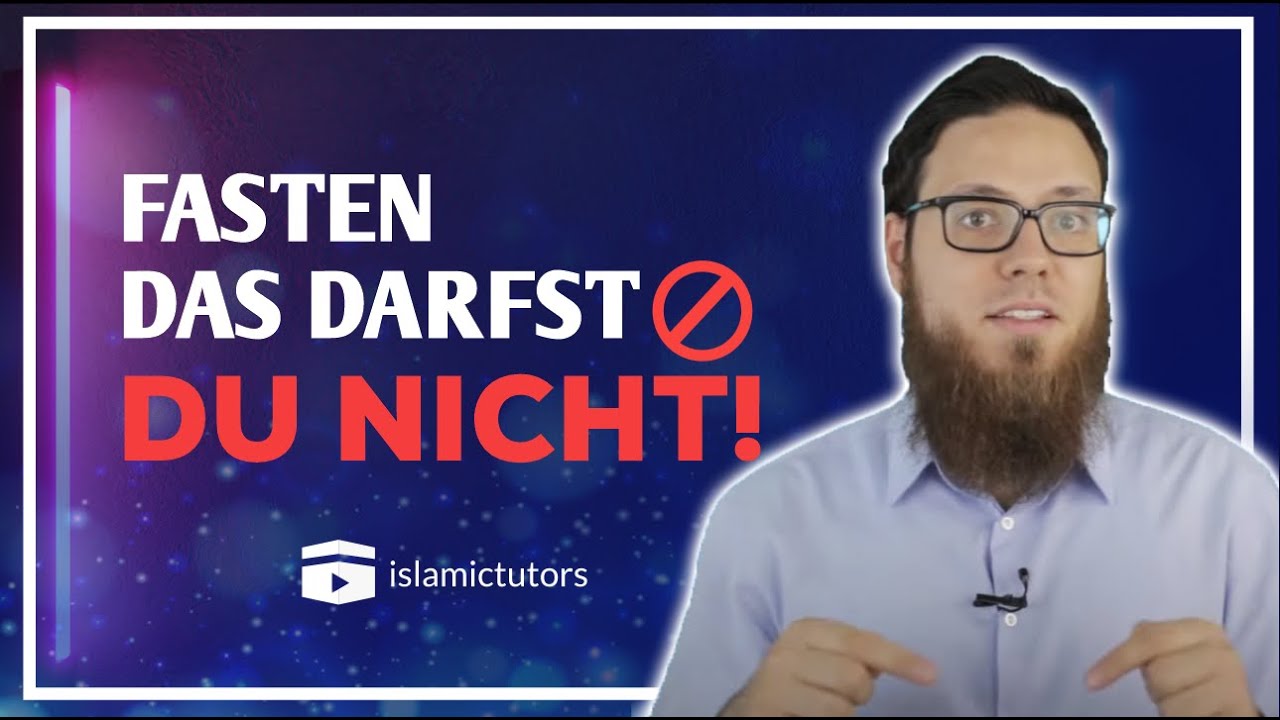 DAS darfst du nicht machen beim Fasten!