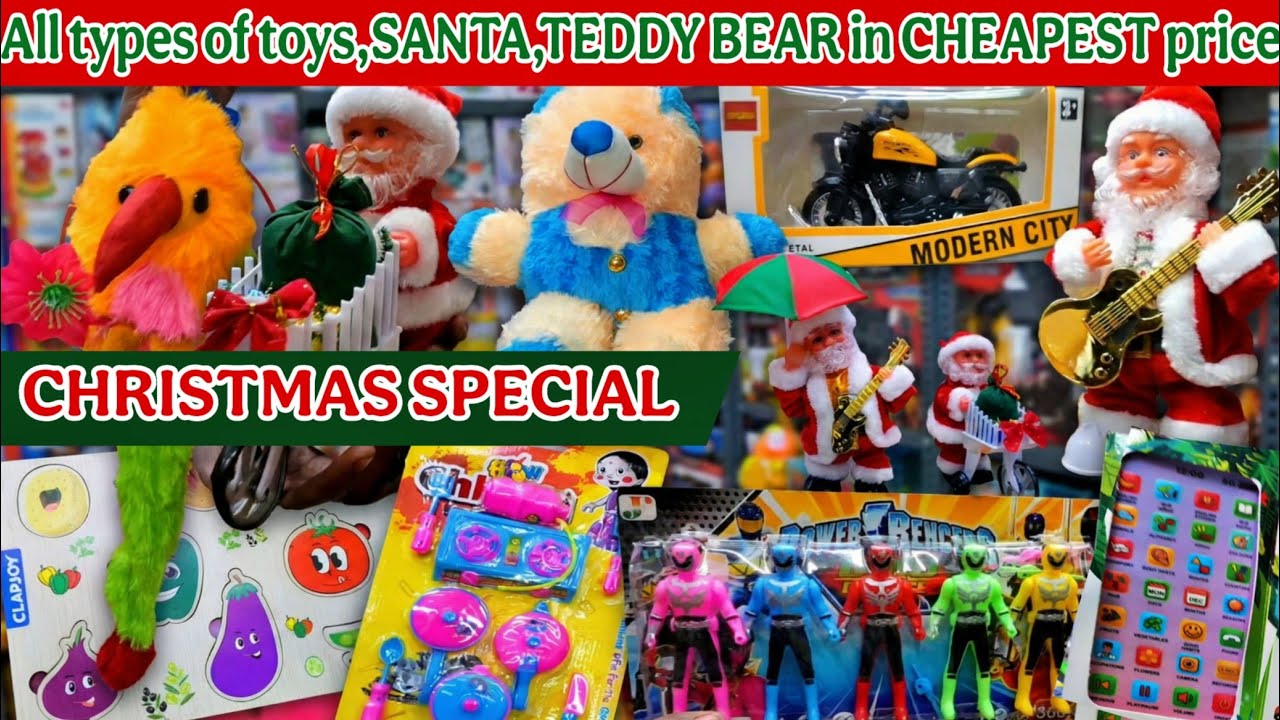 Buy Toys at Factory Price in Kolkata! 🚀 Barabazar Wholesale Market | Christmas Special Gifts