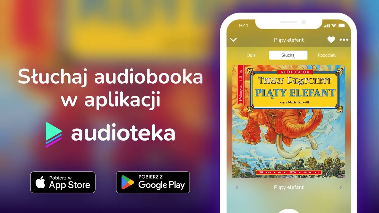 Piąty elefant - audiobook |  Terry Pratchett (czyta Maciej Kowalik)