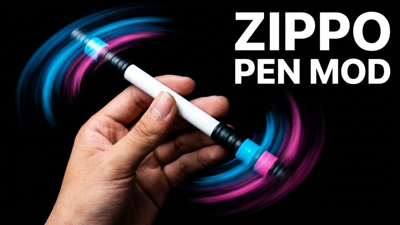 Zippo - Pen Spinning - DIY | Penspinning tutorials for beginner