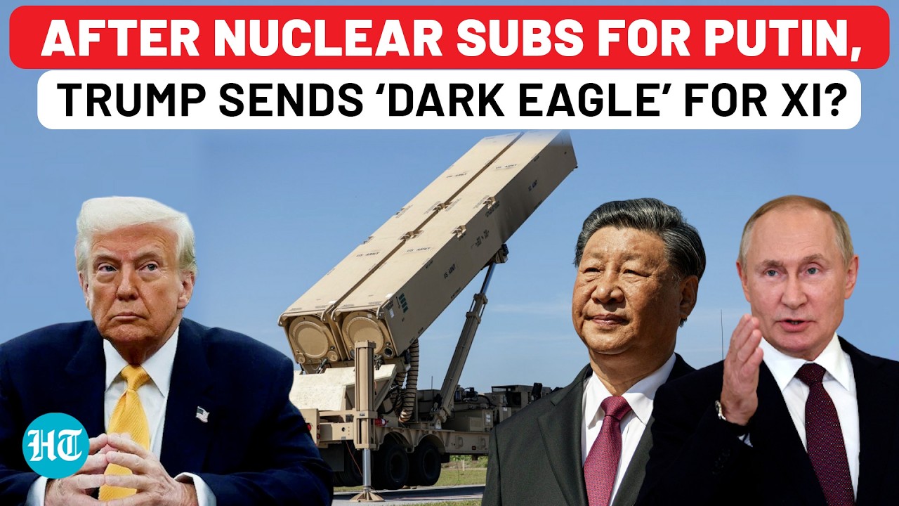 Eye On China, Trump’s ‘Dark Eagle’ Hypersonic Missile System Debuts In Australia | Should Xi Worry?