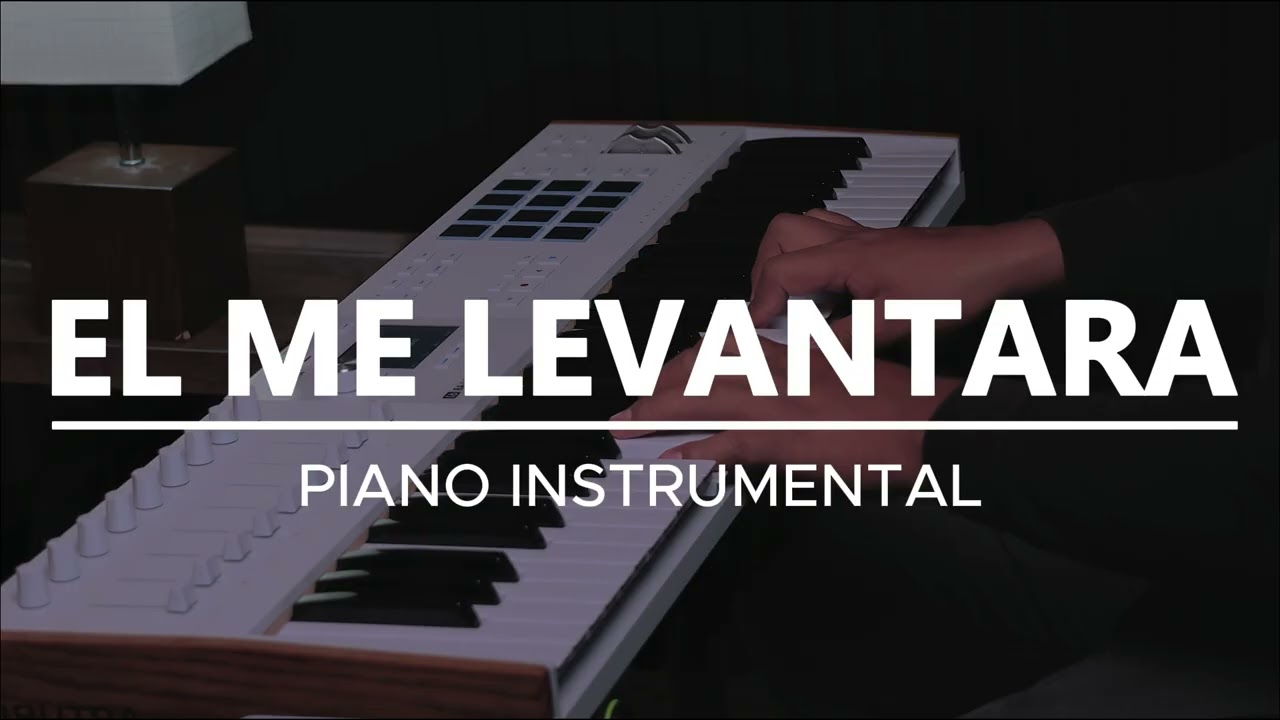 🎹[1 hora] EL ME LEVANTARA  / FONDO PARA ORAR / PIANO INSTRUMENTAL - TIEMPO EN SU PRESENCIA