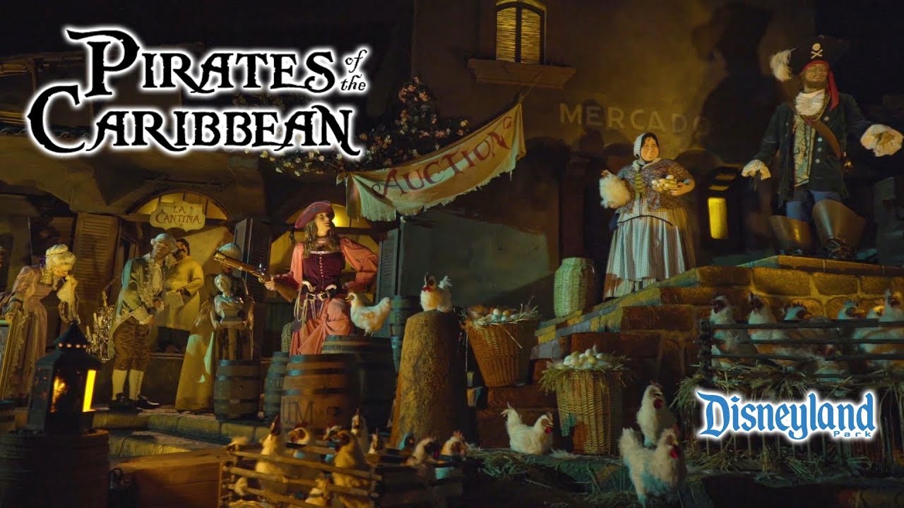 August 2019 Pirates of the Caribbean On Ride Low Light HD POV Disneyland