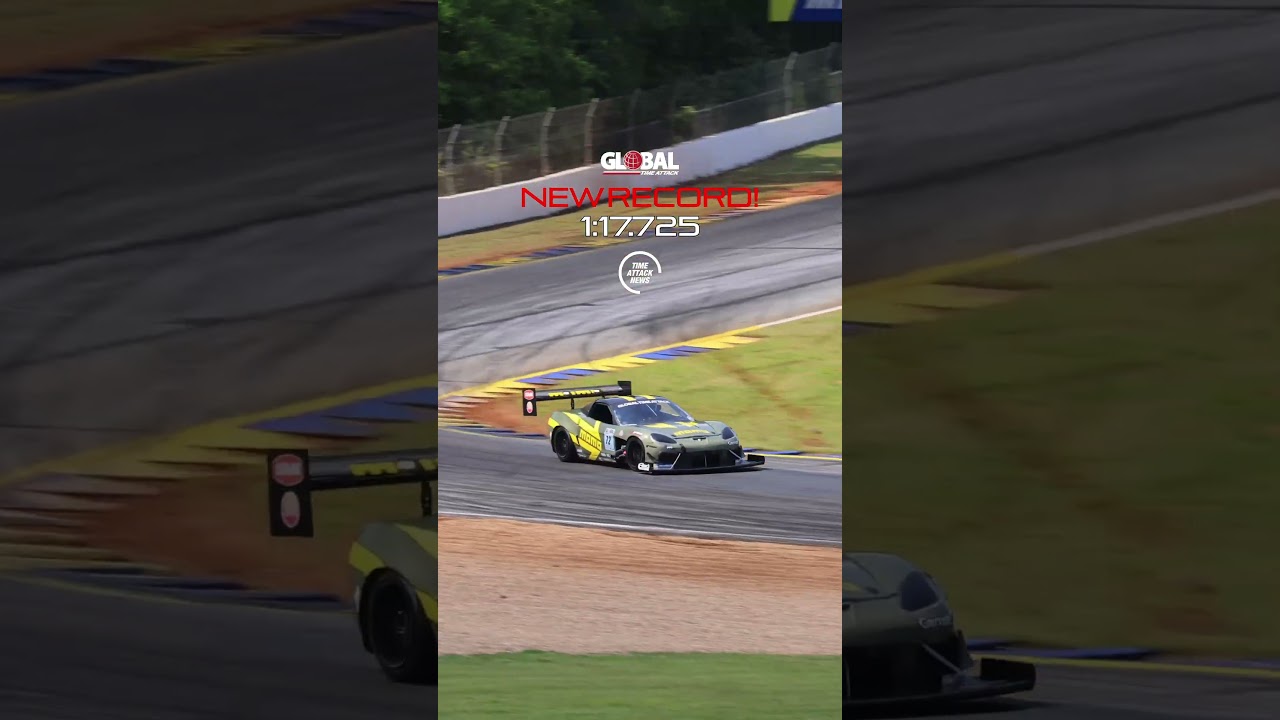 HE DID IT AGAIN! RECORD at Road Atlanta..
