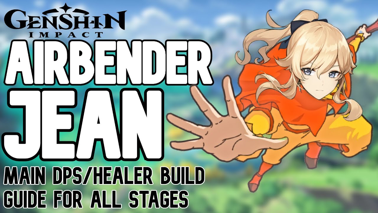*BLOW* YOUR ENEMIES AWAY w/ AIRBENDER JEAN | Genshin Impact Level 90 Jean Build Guide for ALL Stages