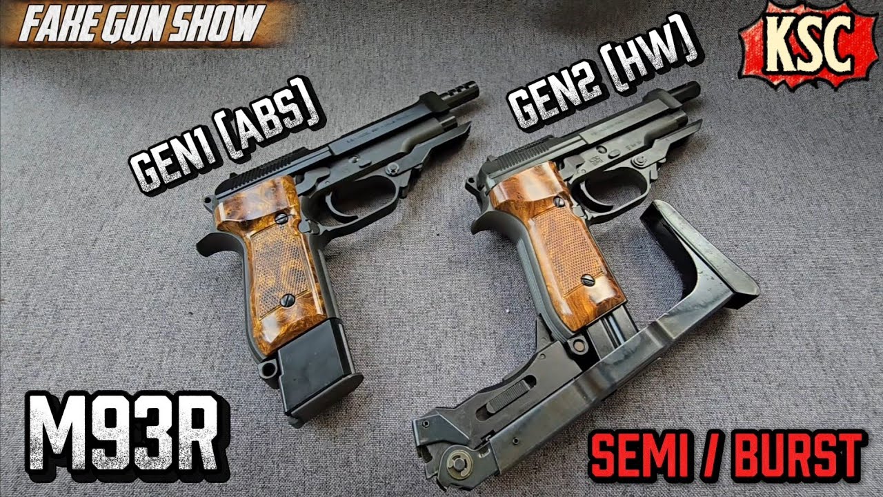 ✅KSC Beretta M93R [Gen1/Gen2] พี่ใหญ่แห่งตระกูล M9