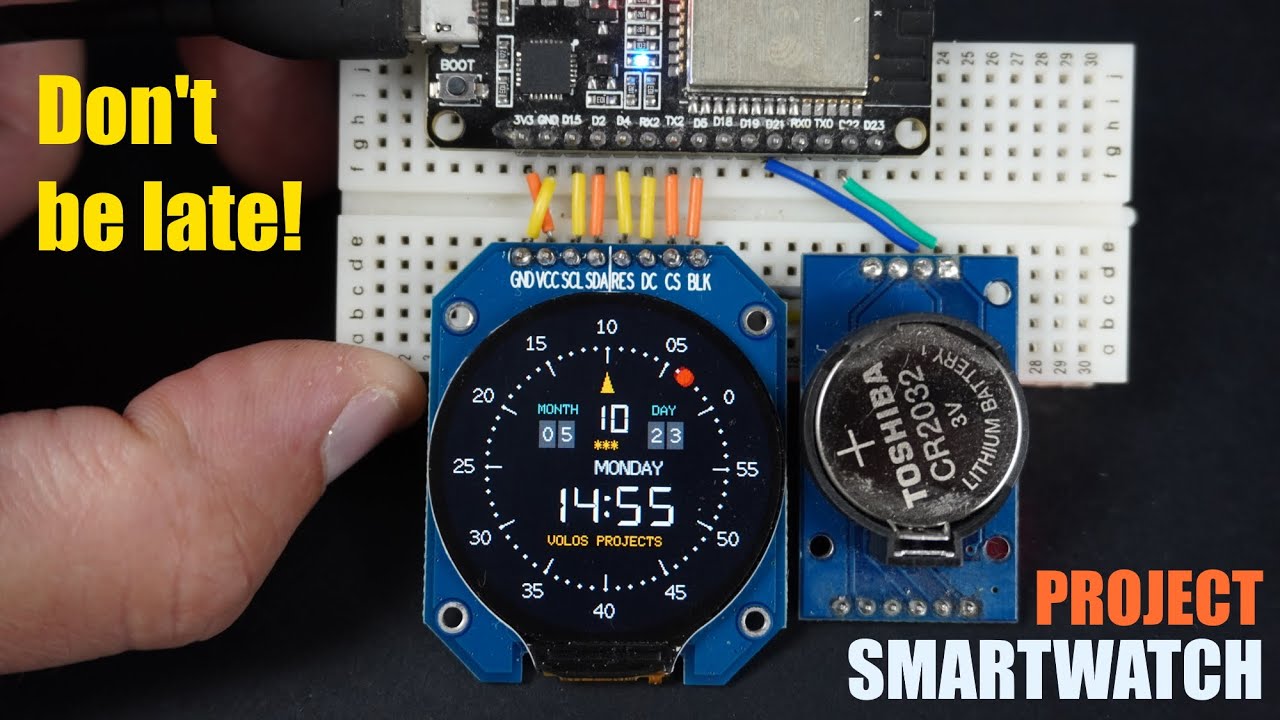 Let's make Smartwatch ESP32
