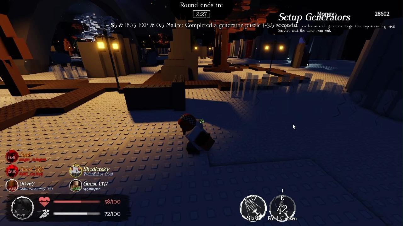 shedletsky win against slasher