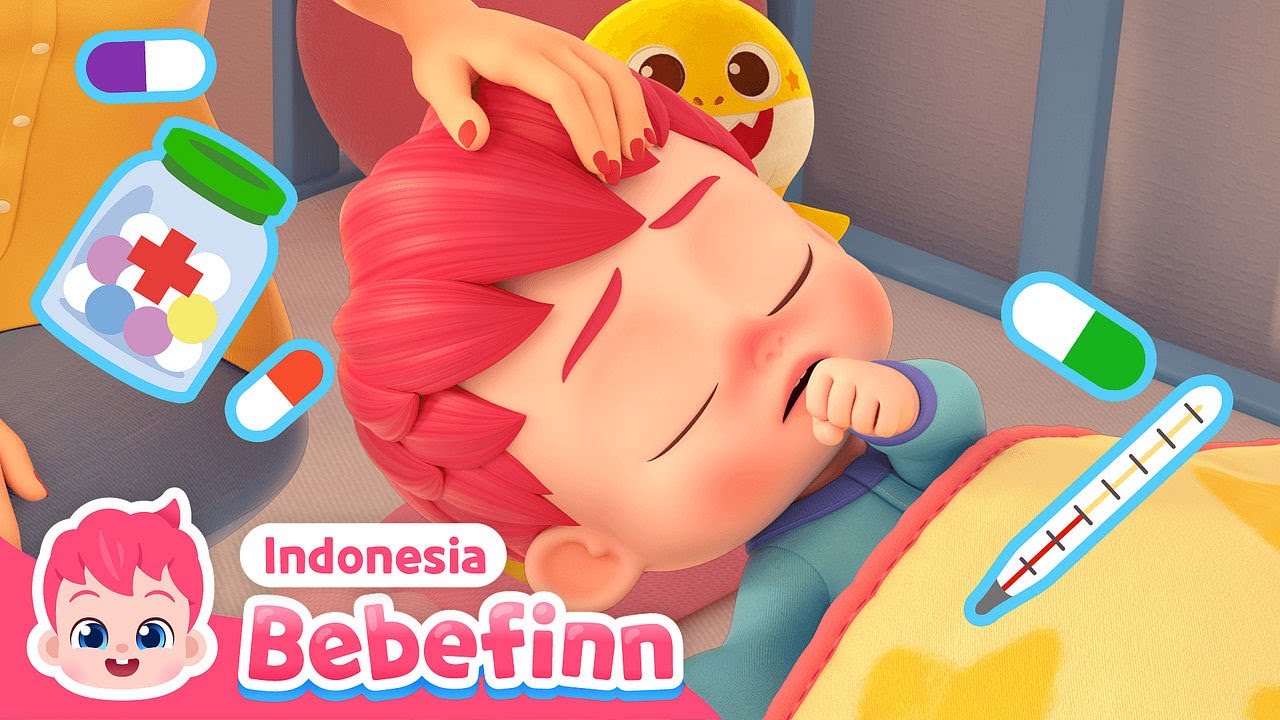 Bebefinn Sedang Sakit | EP57 | Bebefinn Is Sick | Lagu Anak | Bebefinn Bahasa Indonesia