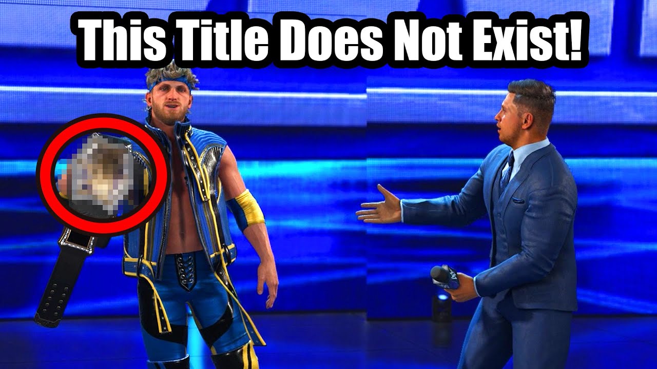10 Titles That Appeared In WWE Games That Don't Really Exist