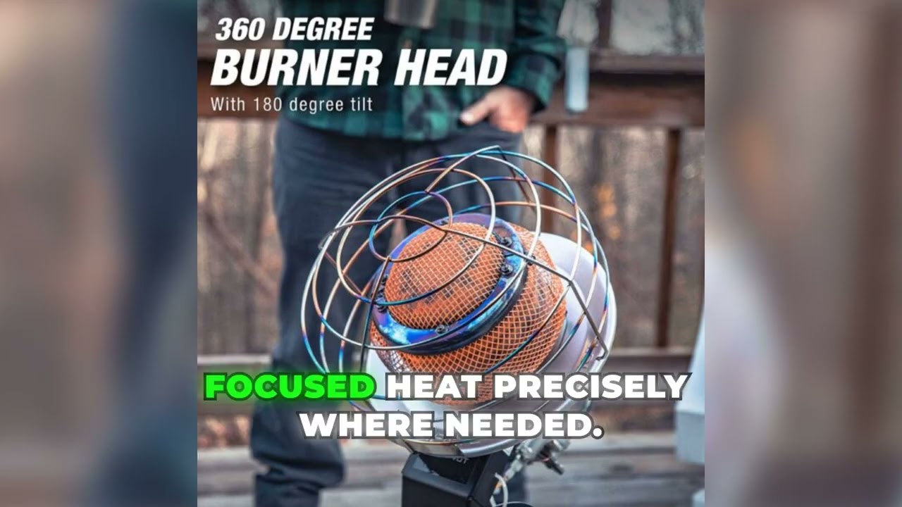 Turn Chilly Nights Into Cozy Comfort With This Indoor Propane Heater 🔥