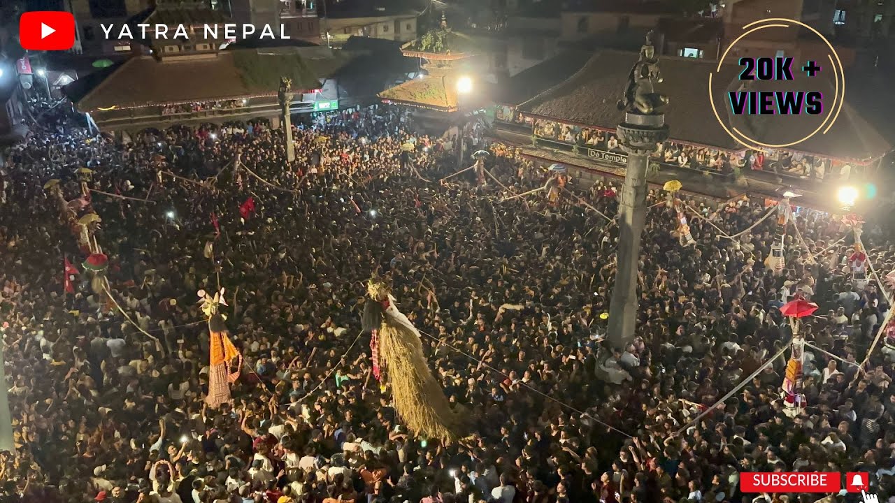 Gaijatra Bhaktapur 2080| Bhaila Dya at Dattatreya Square| Witness the craziest moment from saparu |