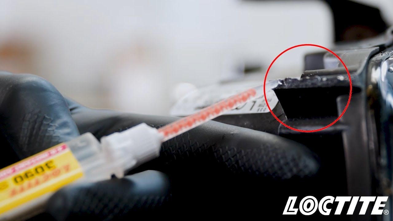 Headlight repair with LOCTITE 3090