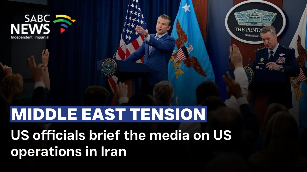 Middle East Conflict | US officials brief the media on US operations in Iran