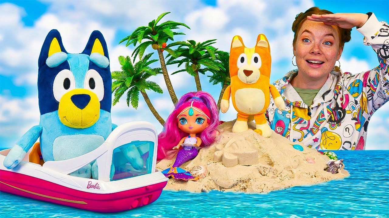 Bingo schwimmt zu weit 🌊 Gemeinsam retten wir sie mit Bluey und Irene