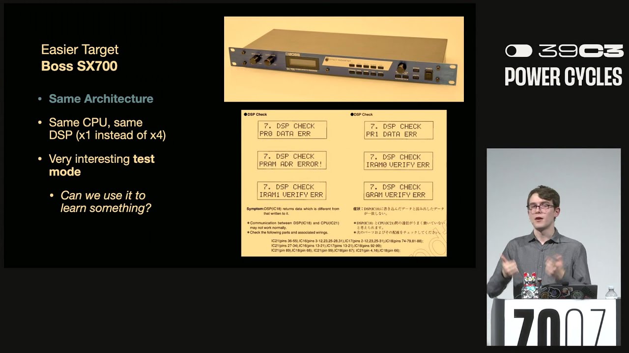 39C3 - From Silicon to Darude Sand-storm: breaking famous synthesizer DSPs