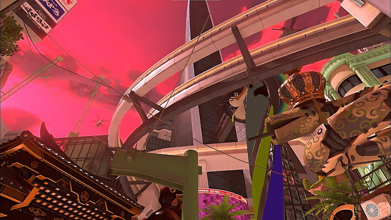 Splatoon 3 Big Run Plaza Ambiance