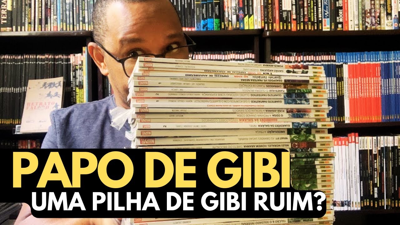 PAPO DE GIBI - ARRUMANDO E  SELECIONANDO HQS RUINS DA COLEÇÃO