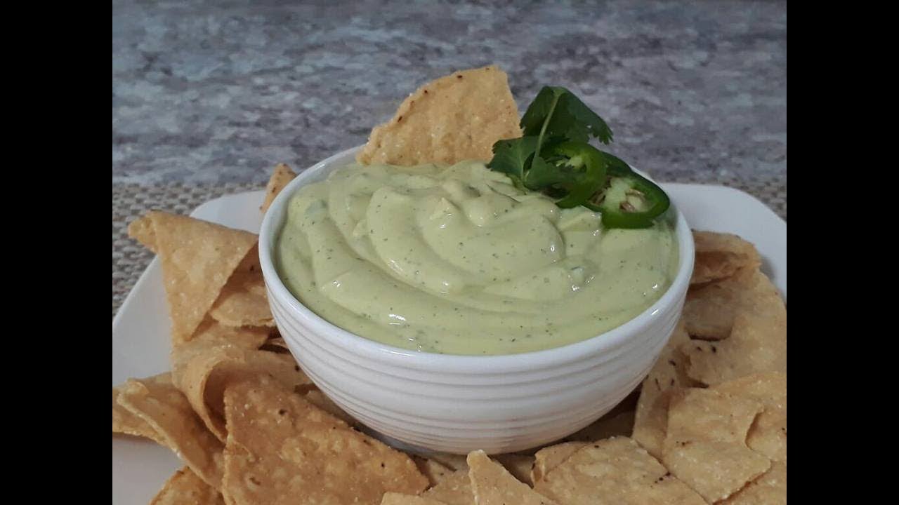 dip de aguacate recteas rapidas