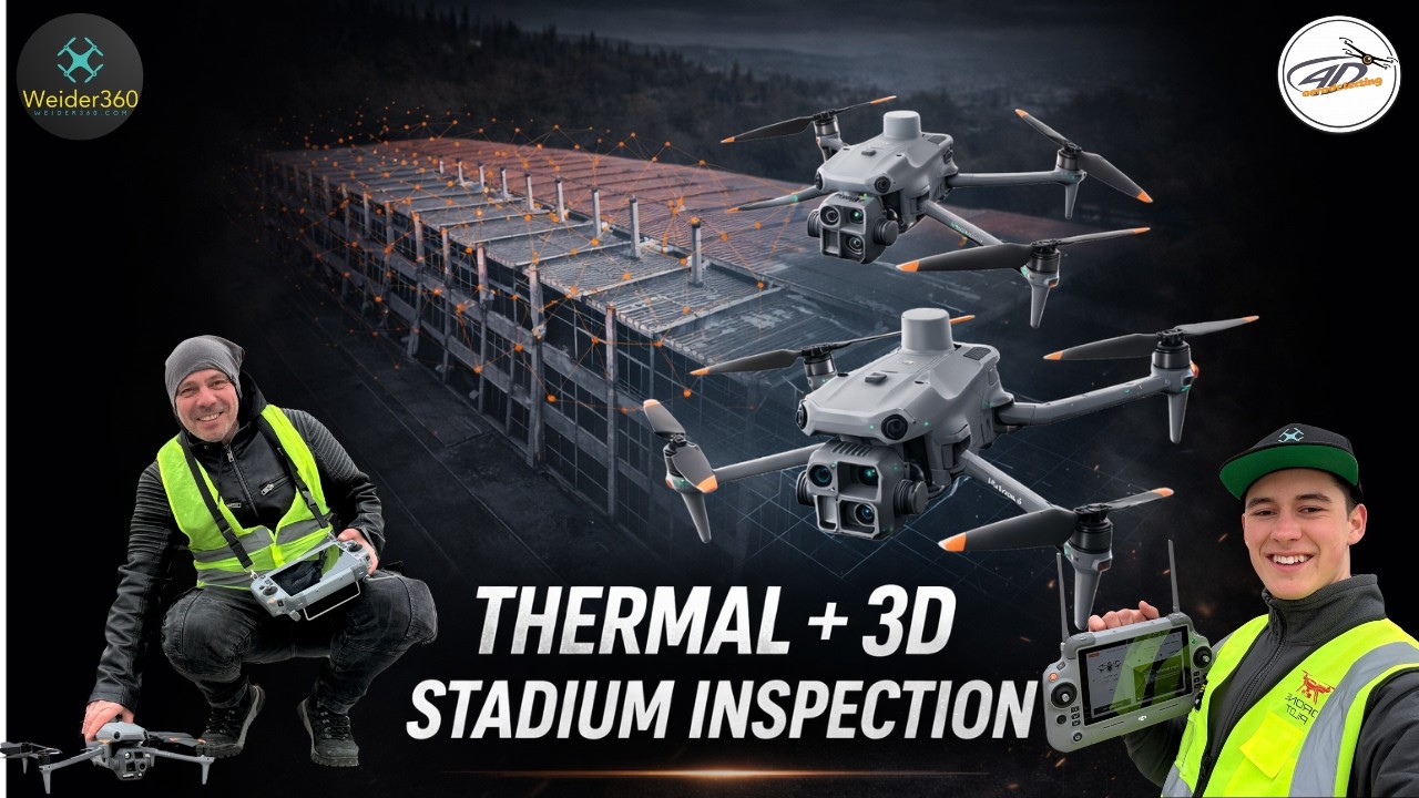 What does a Complete Stadium Drone Inspection Look like in Bulgaria? | DJI Matrice 4T & 4E