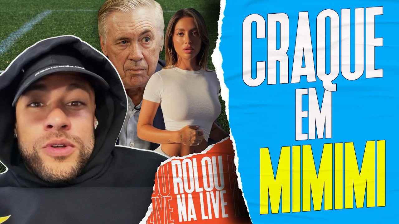 APÓS CURTIR FOTO DE MODELO E QUEBRAR ACORDO COM ACELOTTI, NEYMAR DESABAFA: “DIFÍCIL SER EU” | GF