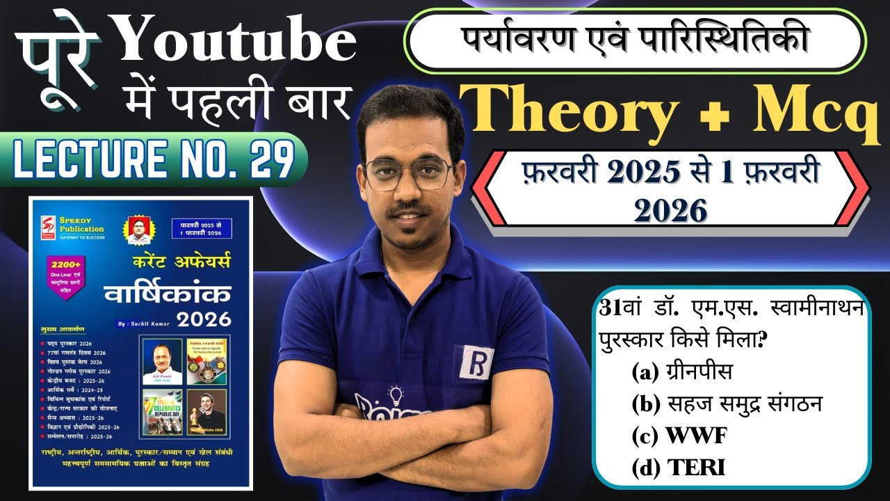 विज्ञान एवं प्रौद्योगिकी | Speedy Current Affairs | Page by Page | Theory + MCQ