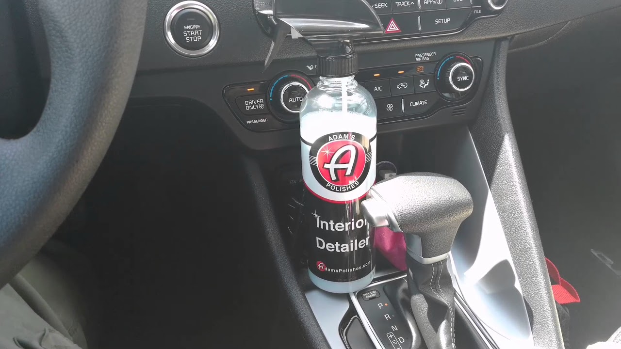 Adam's Polishes Interior Detailer Review