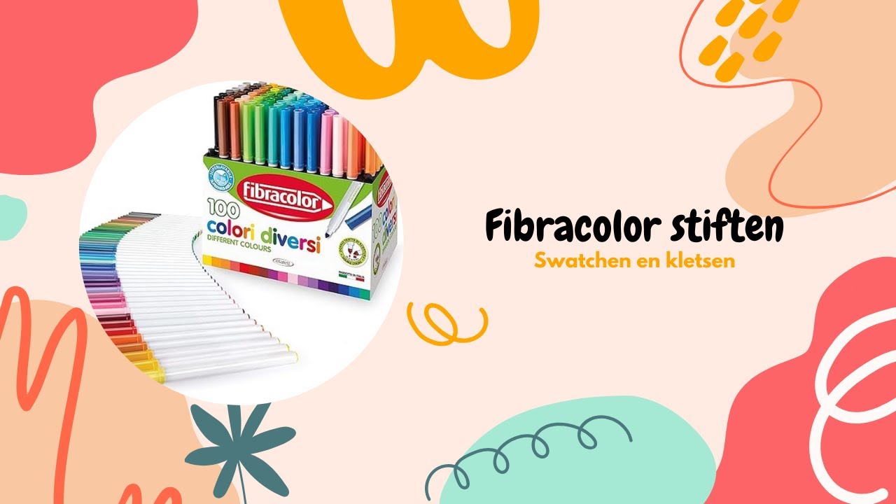 7. Swatchen || Fibracolor stiften