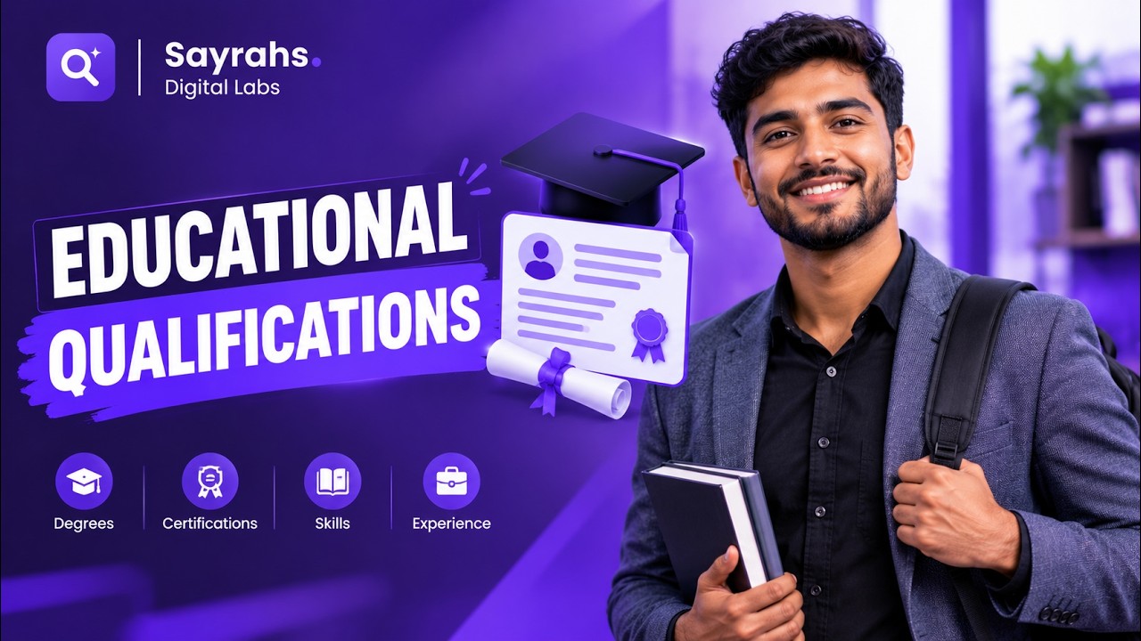 How to Manage Your Educational Qualifications on Sayrahs | Jobseeker Guide