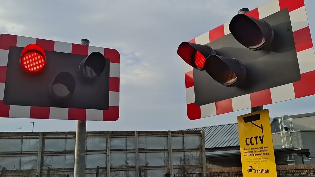 trains at antrim station