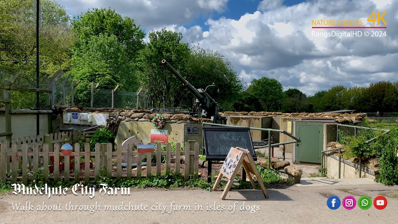 Mudchute Park and City Farm Walk About Isles Of Dogs London