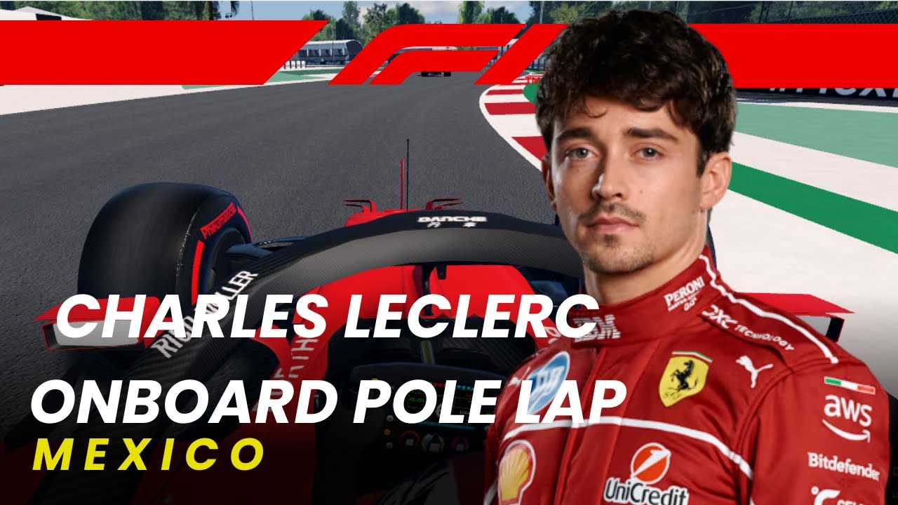 Roblox F1 2026 | Charles Leclerc Pole Lap | 2019 Mexican Grand Prix