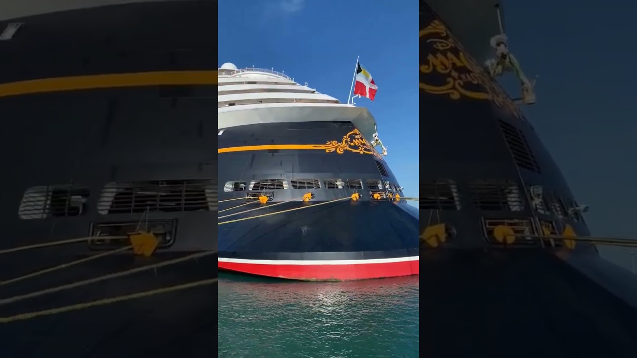 Disney Magic Docked in Progresso Mexico