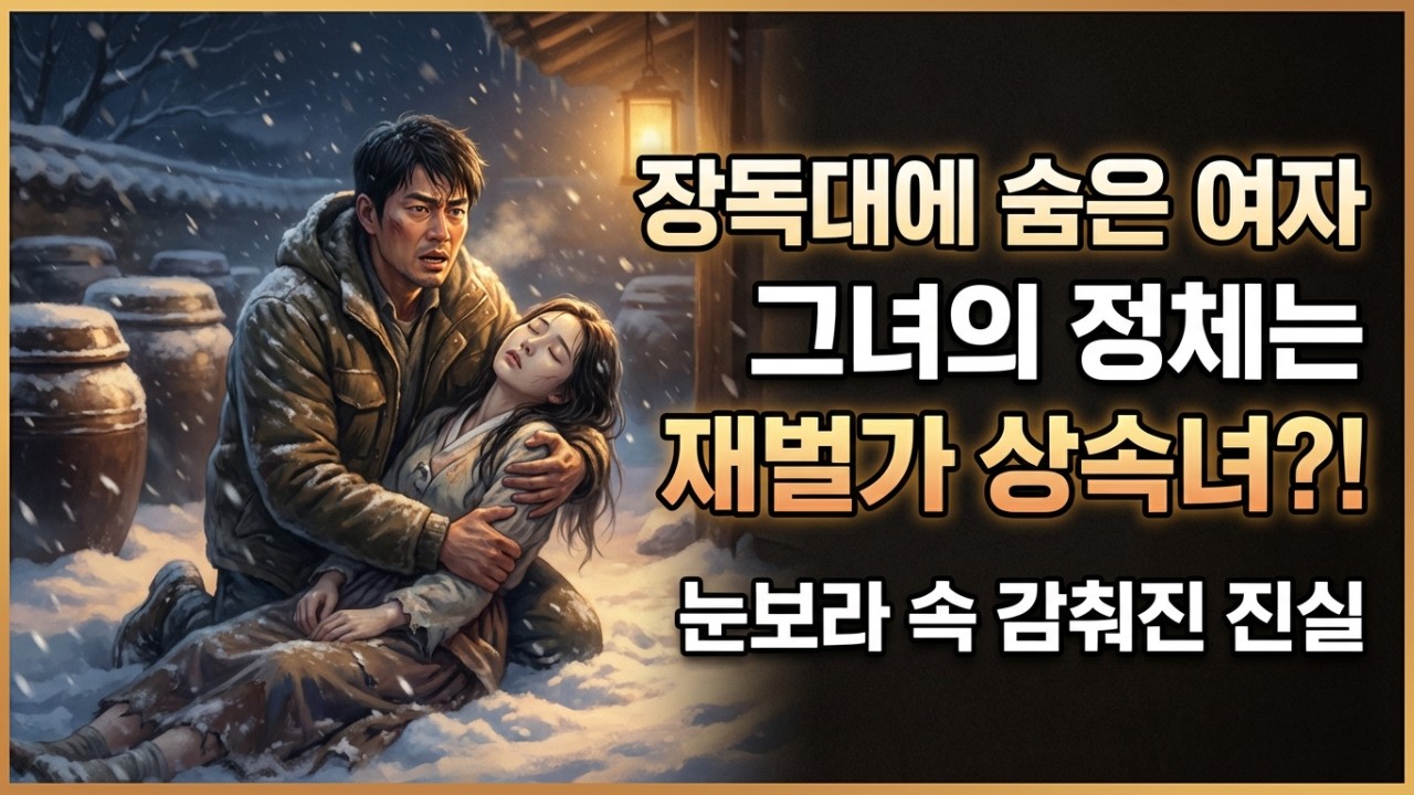장독대에 얼어 죽을 뻔한 거지 여자, 그녀를 구한 전직 해커 천재… 알고 보니 그녀는 최고 재벌가 유일한 상속녀