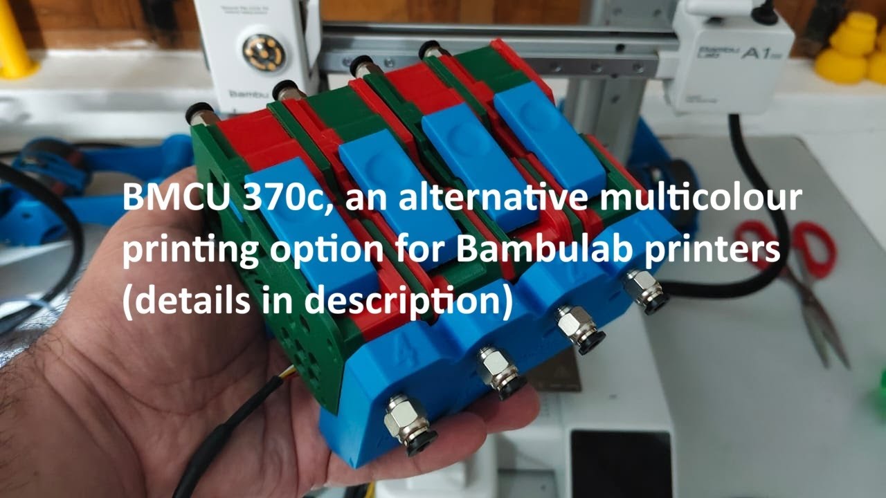 (Bambulab) BMCU 370C assembled and working