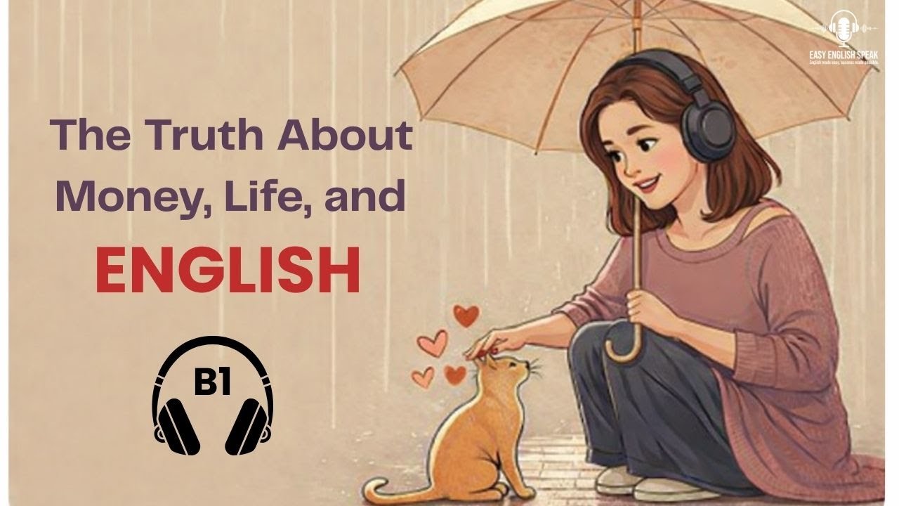 B1 English Listening Practice | English Podcast | The Truth About Money, Life, and English