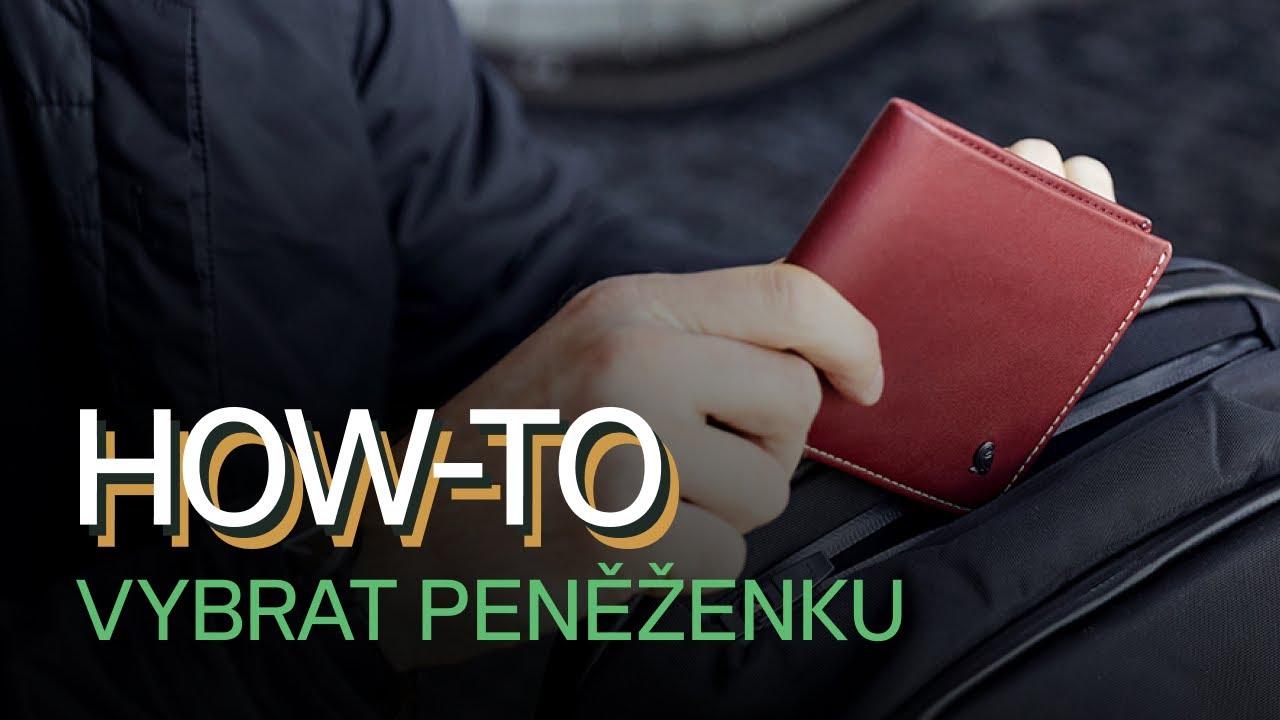 Jak vybrat ideální peněženku | Gentleman Store 💛