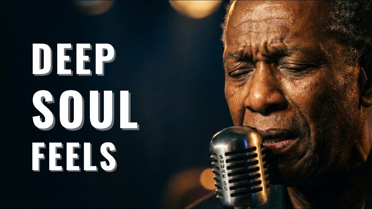 Golden Midnight Chicago Soul Blues 🌙 Relaxing 60s Soul & Classic Blues Night Atmosphere