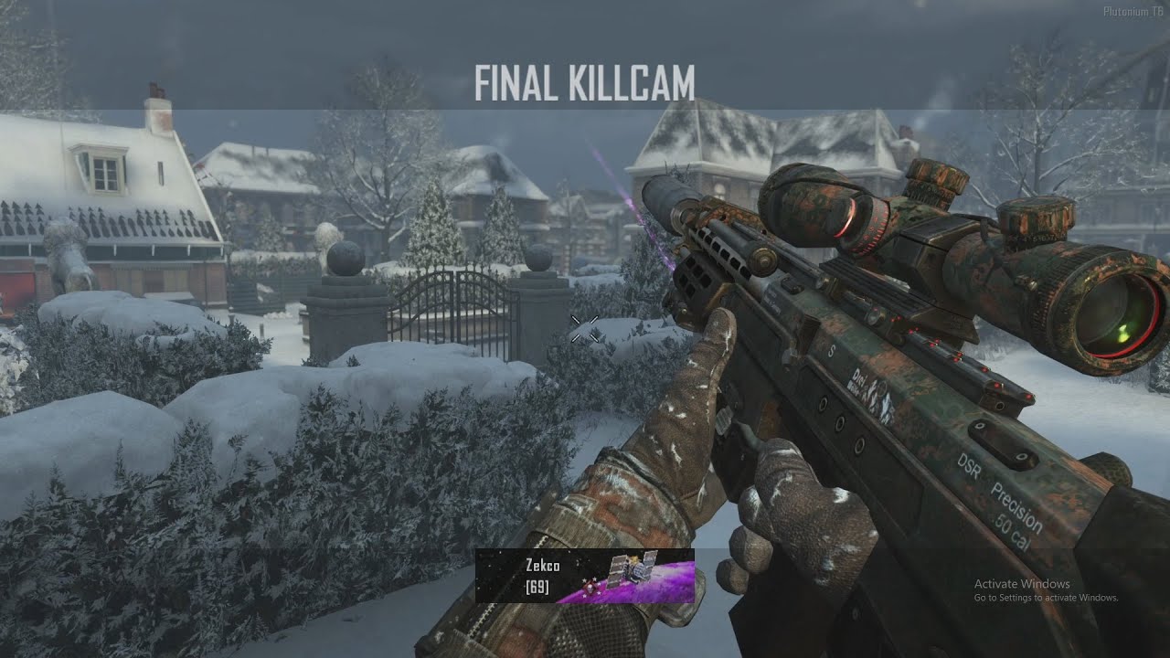 first trickshot back on plutonium...