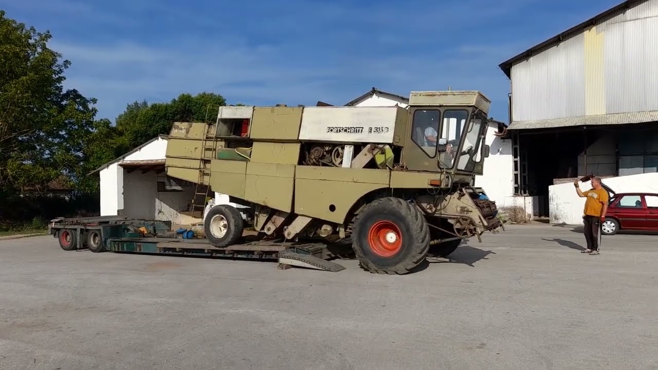 Kraz motoros Fortschritt E516B megérkezése [2024]