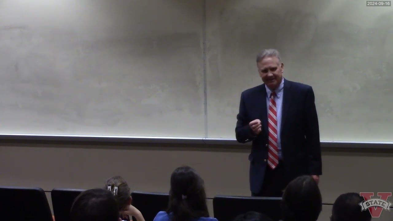 Georgia Senator Tim Golden Speaks At Valdosta State University for Constitution Week