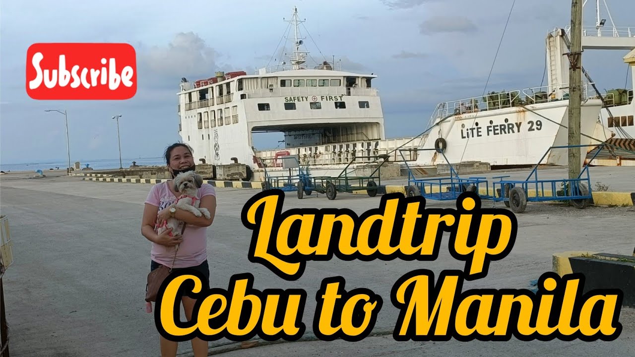 3 DAY ROAD TRIP FROM CEBU TO MANILA #mommylei #landtrip #bogotomatnog