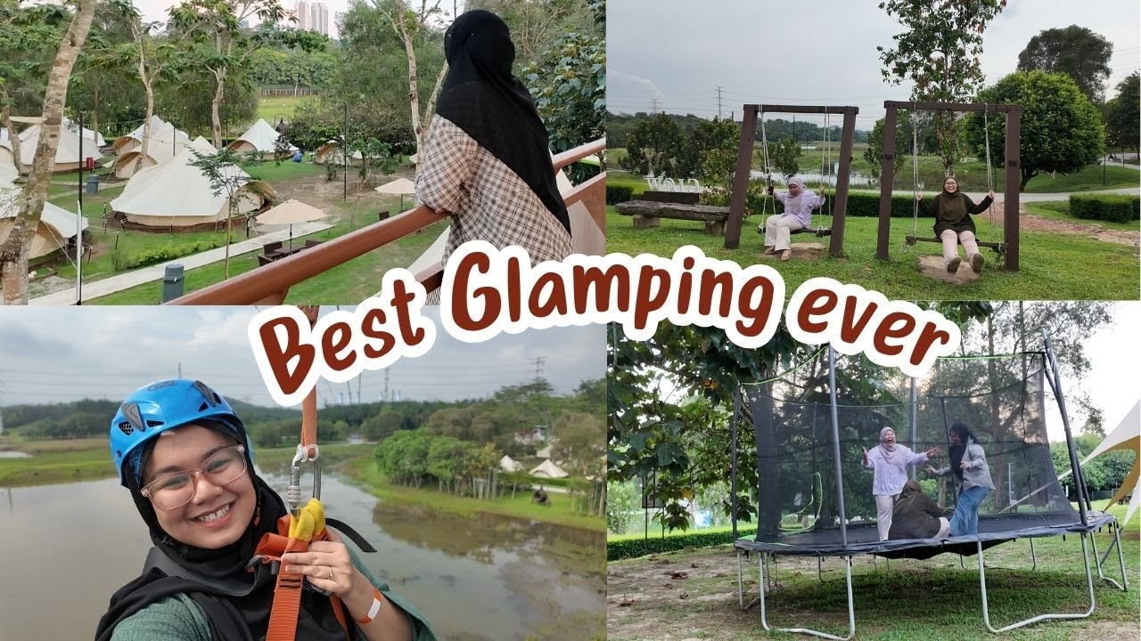 Glamping @ Putrajaya | Kali ni Tak Perlu Pacak Khemah 😭