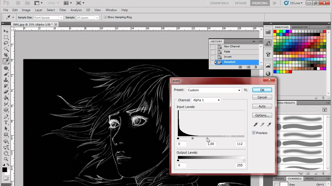Photoshop Tutorial - Optimize your Drawing\Optimiere deine Zeichnung (Eng Subbed) by 2Vader